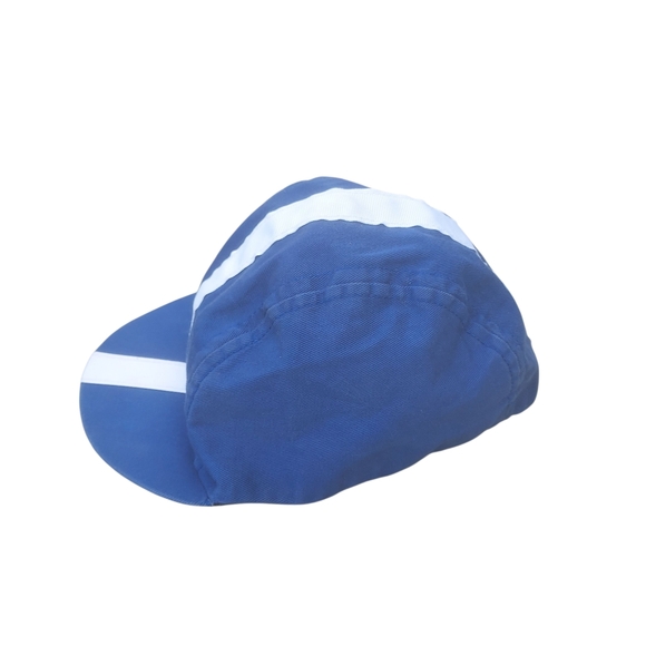 Pace Sporwear Blue Cycling Cap with White Stripe - Picture 4 of 7